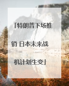 特朗普下场推销 日本未来战机计划生变