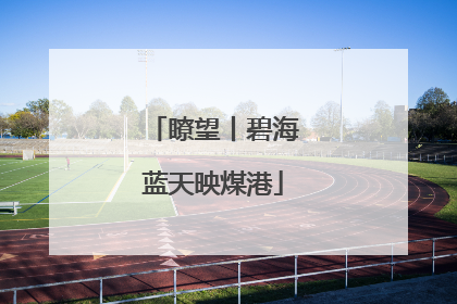 瞭望丨碧海蓝天映煤港