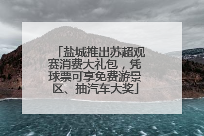 盐城推出苏超观赛消费大礼包，凭球票可享免费游景区、抽汽车大奖