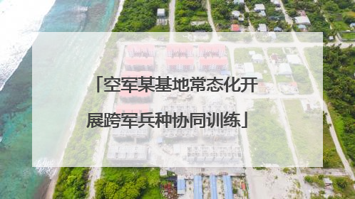 空军某基地常态化开展跨军兵种协同训练