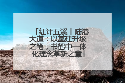 红评五溪丨陆港大道：以基建升级之笔，书鹤中一体化理念革新之章