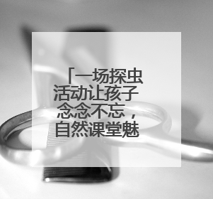 一场探虫活动让孩子念念不忘，自然课堂魅力何在？