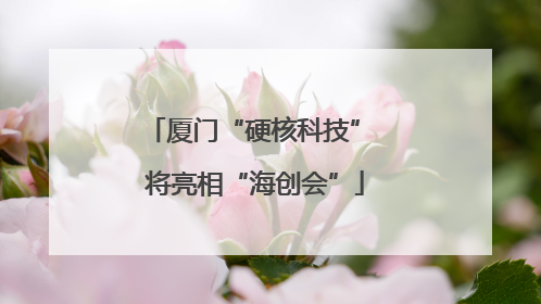厦门“硬核科技” 将亮相“海创会”