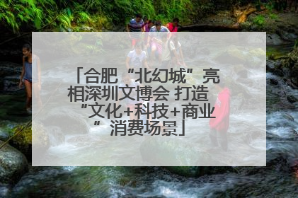 合肥“北幻城”亮相深圳文博会 打造“文化+科技+商业”消费场景