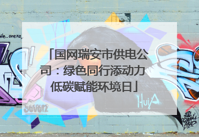 国网瑞安市供电公司：绿色同行添动力 低碳赋能环境日