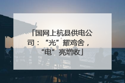 国网上杭县供电公司：“光”耀鸡舍，“电”亮增收