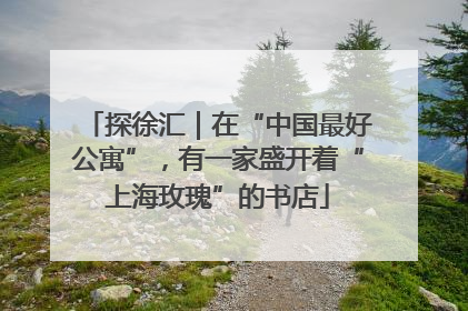 探徐汇｜在“中国最好公寓”，有一家盛开着“上海玫瑰”的书店