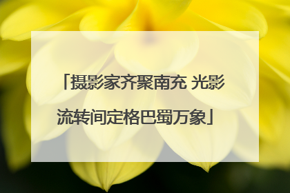 摄影家齐聚南充 光影流转间定格巴蜀万象