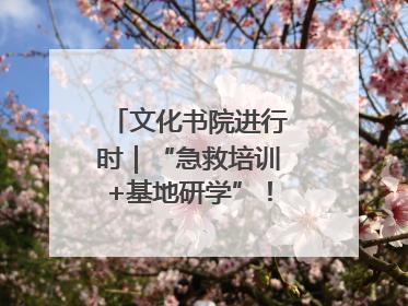 文化书院进行时｜“急救培训+基地研学”！桑家社区筑牢居民健康防线
