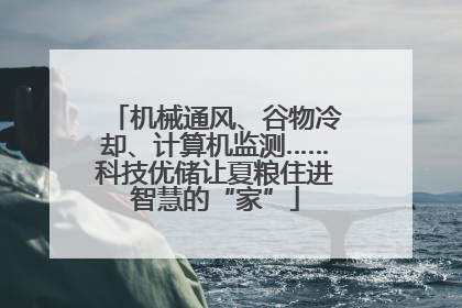 机械通风、谷物冷却、计算机监测……科技优储让夏粮住进智慧的“家”