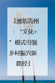 潍坊青州：“文化+”模式引领乡村振兴新路径