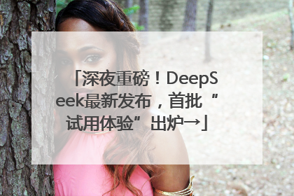 深夜重磅！DeepSeek最新发布，首批“试用体验”出炉→