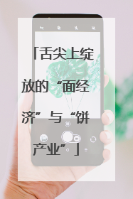 舌尖上绽放的“面经济”与“饼产业”