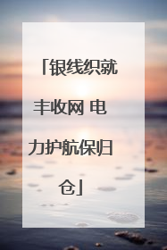 银线织就丰收网 电力护航保归仓