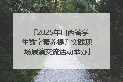 2025年山西省学生数字素养提升实践现场展演交流活动举办
