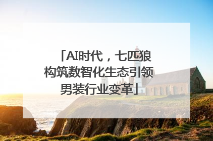 AI时代，七匹狼构筑数智化生态引领男装行业变革